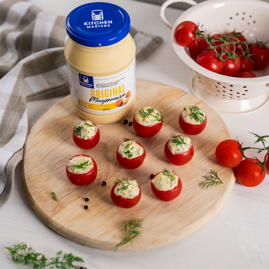 STUFFED CHERRY TOMATOES | Kitchen Masters